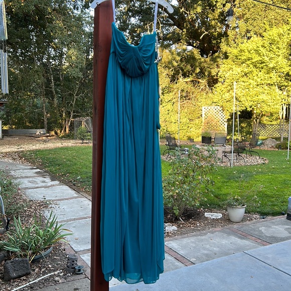 NWT David’s Bridal Versa Dress size 6 in Oasis Blue - Picture 5 of 6